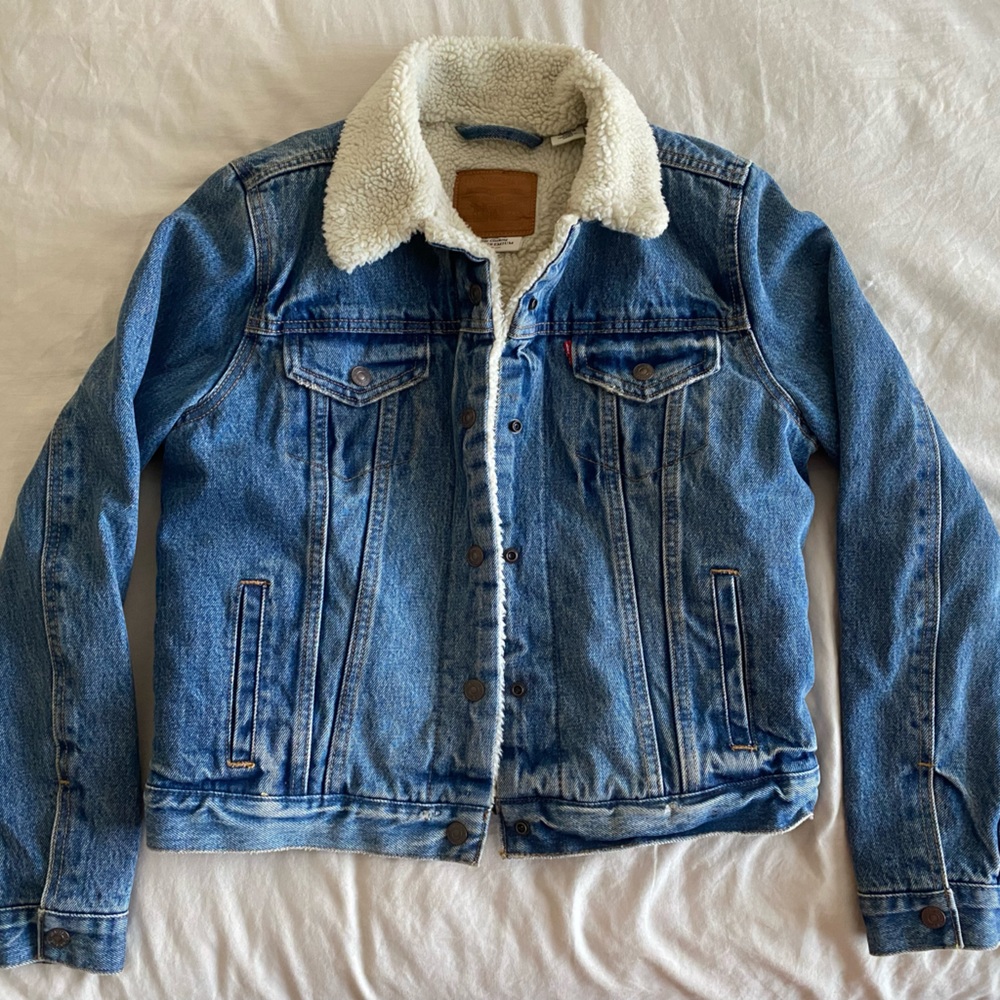 Levi’s original sherpa trucker jacket